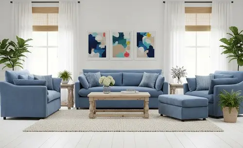 Quality loveseat sofa in our Pensacola furniture showroom
